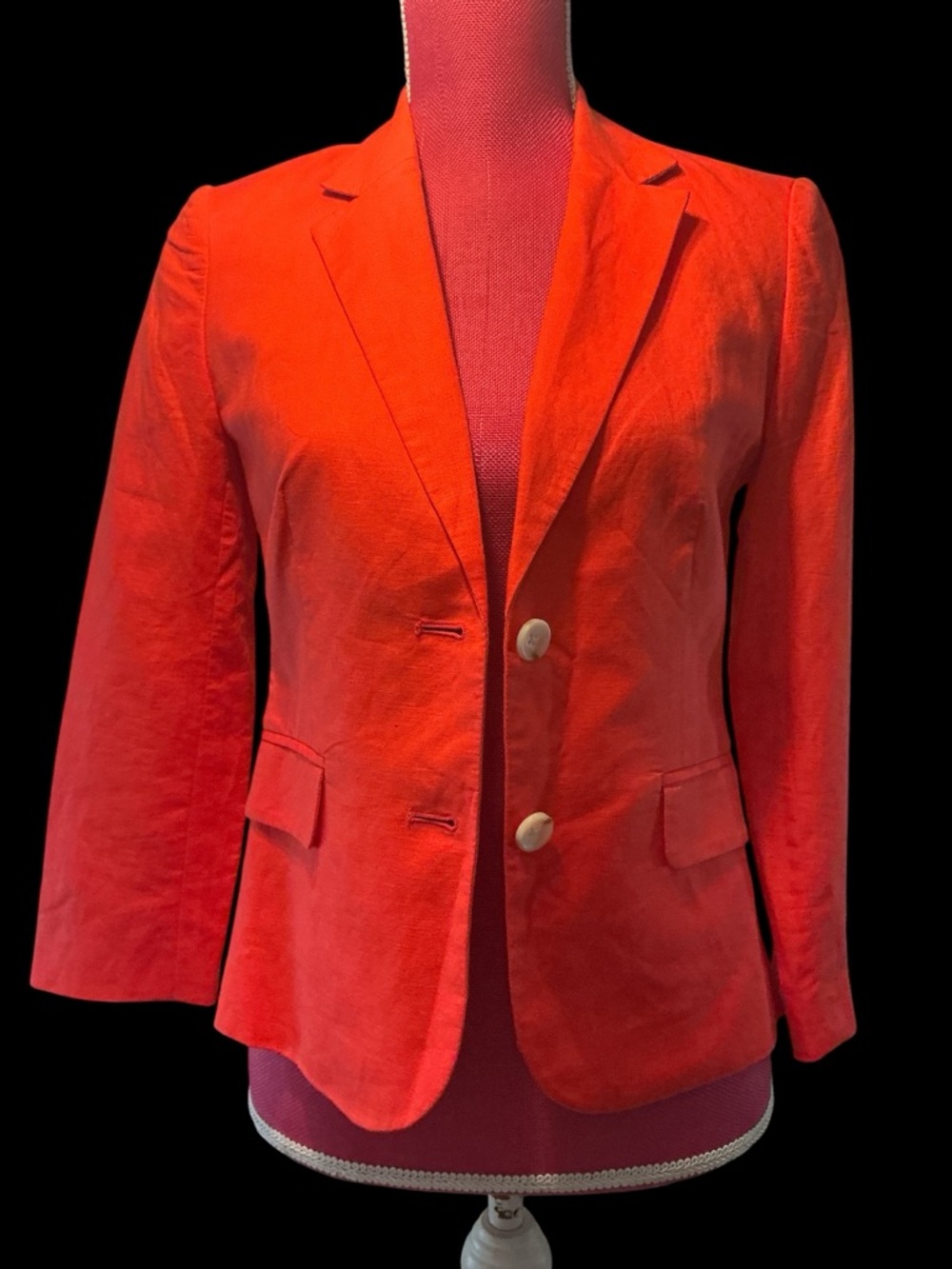 Banana Republic linen blazer size 2